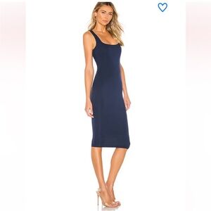 superdown Navy Midi Dress